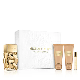 Michael Kors Pour Femme zestaw dla kobiet Woda perfumowana 100 ml + Woda perfumowana 10 ml + Żel pod